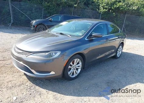 2015 Chrysler 200 Limited из США, поврежденный, VIN 1C3CCCAB5FN504114